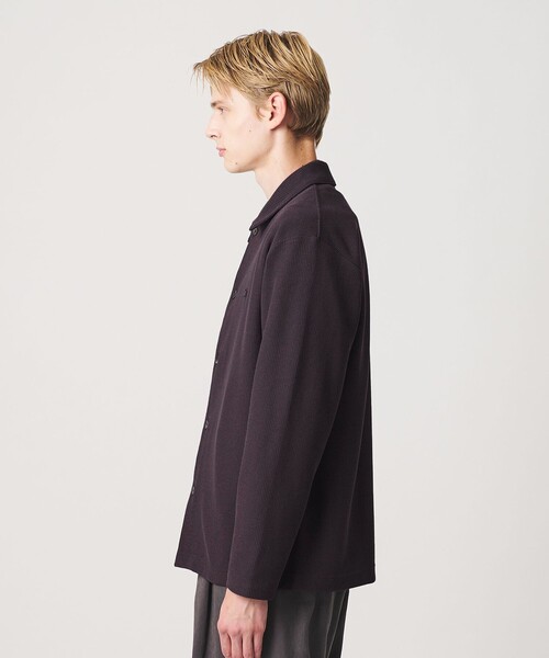LACOSTE（ラコステ）の「＜LACOSTE for BEAUTY&YOUTH＞ ワントーン シャツ ジャケット（カーディガン/ボレロ・メンズ・ブラウン系/グレー系/ブラック・S/L/XL/M）」の13枚目の写真