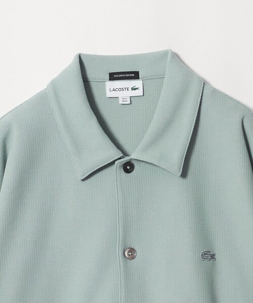 LACOSTE（ラコステ）の「＜LACOSTE for BEAUTY&YOUTH＞ ワントーン シャツ ジャケット（カーディガン/ボレロ・メンズ・ブラウン系/グレー系/ブラック・S/L/XL/M）」の17枚目の写真