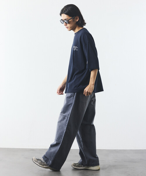 NAUTICA(ノーティカ)の「NAUTICA/ノーティカ リラックスフィット NYCロゴ クルーネックTシャツ(Tシャツ/カットソー・メンズ・ブラック/オレンジ/グリーン/ネイビー/ブルー/ホワイト・LARGE/X-LARGE/XX-LARGE/MEDIUM)」の20枚目の写真
