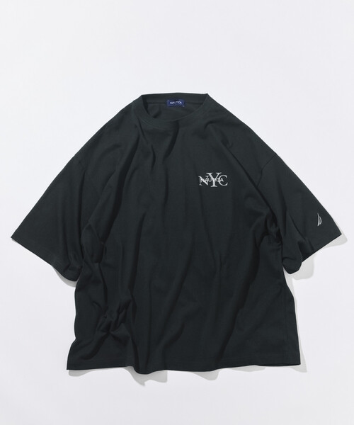 NAUTICA(ノーティカ)の「NAUTICA/ノーティカ リラックスフィット NYCロゴ クルーネックTシャツ(Tシャツ/カットソー・メンズ・ブラック/オレンジ/グリーン/ネイビー/ブルー/ホワイト・LARGE/X-LARGE/XX-LARGE/MEDIUM)」の15枚目の写真