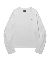 PD SIGNATURE ロゴ セミクロップド長袖Tシャツ 3色