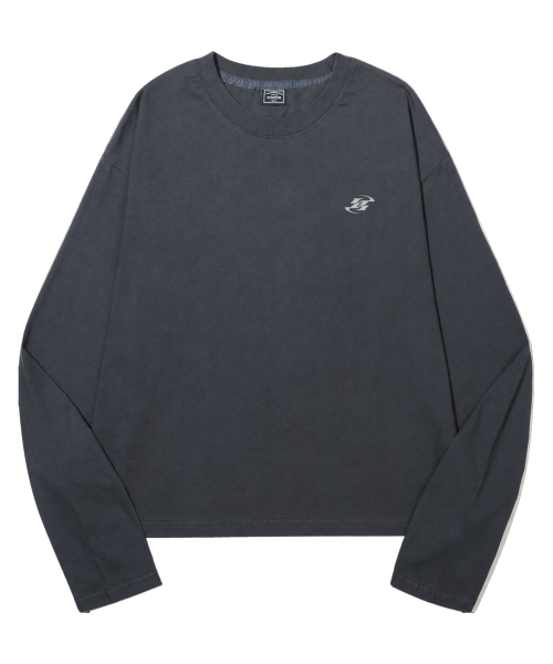 PEID(ペイド)の「PD SIGNATURE ロゴ セミクロップド長袖Tシャツ 3色(Tシャツ/カットソー・レディース・ブラック/ホワイト/アッシュグレー・LARGE/X-LARGE/XX-LARGE)」の7枚目の写真