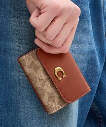COACH（コーチ）の「エッセンシャル カード ホルダー ウォレット・シグネチャー アップクラフトレザー（財布）」
