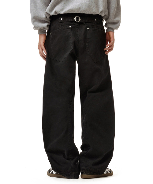 DECET(デケト)の「エンジニアードパンツ DCPT077 ブラック CT(その他パンツ・メンズ・その他・34/32/30/26)」の1枚目の写真