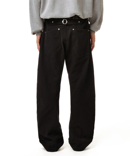 DECET(デケト)の「エンジニアードパンツ DCPT077 ブラック CT(その他パンツ・メンズ・その他・34/32/30/26)」の6枚目の写真