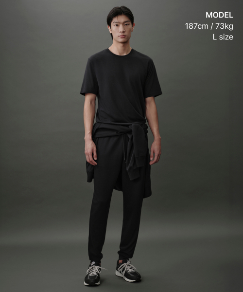 MUSINSA STANDARD（ムシンサスタンダード）の「[リカバリー] ジョガーフィットパンツ [ブラック]（スウェットパンツ・メンズ・その他・LARGE/X-LARGE/MEDIUM）」の8枚目の写真