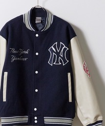 Fanatics（ファナティクス）の「MLB/エムエルビー Standard Logo Varsity Jacket 公式ライセンス スタジャン チームロゴ ダイヤキルト 野球 ベースボール スポーツ メンズ レディース 2026年秋冬 秋服 冬服（スタジャン）」