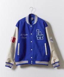 Fanatics（ファナティクス）の「MLB/エムエルビー Standard Logo Varsity Jacket 公式ライセンス スタジャン チームロゴ ダイヤキルト 野球 ベースボール スポーツ メンズ レディース 2026年秋冬 秋服 冬服（スタジャン）」