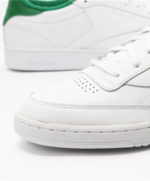 Reebok（リーボック）の「CLUB C 85 エンボスレザー Reebok CLASSIC (リーボック クラシック) （スニーカー・メンズ・ホワイト×ネイビー/ホワイト×グリーン・27.5cm/29.0cm/25.0cm/28.0cm/30.0cm/25.5cm/29.5cm/26.0cm/27.0cm/28.5cm/26.5cm）」の8枚目の写真