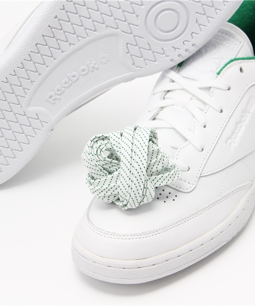 Reebok（リーボック）の「CLUB C 85 エンボスレザー Reebok CLASSIC (リーボック クラシック) （スニーカー・メンズ・ホワイト×ネイビー/ホワイト×グリーン・27.5cm/29.0cm/25.0cm/28.0cm/30.0cm/25.5cm/29.5cm/26.0cm/27.0cm/28.5cm/26.5cm）」の12枚目の写真