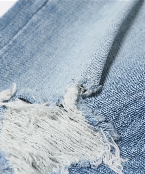EGOIST（エゴイスト）の「クラッシュデニムスキニー（デニムパンツ・レディース・ネイビー/ブルー・2/1/0）」の14枚目の写真