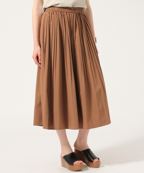 HARE（ハレ）の「プリーツスカウチョ（その他パンツ・レディース・グレー/ブラウン/ライトグリーン/オフホワイト・FREE）」の3枚目の写真