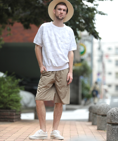 Denime(ドゥニーム)の「CAMO JQD TEE/カモジャガードTEE(Tシャツ/カットソー・メンズ・ブラック/ブルー・LARGE/MEDIUM/X-LARGE)」の17枚目の写真