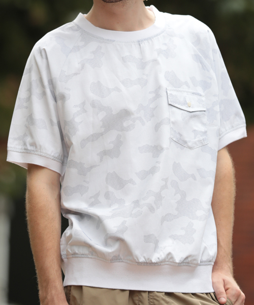 Denime(ドゥニーム)の「CAMO JQD TEE/カモジャガードTEE(Tシャツ/カットソー・メンズ・ブラック/ブルー・LARGE/MEDIUM/X-LARGE)」の15枚目の写真