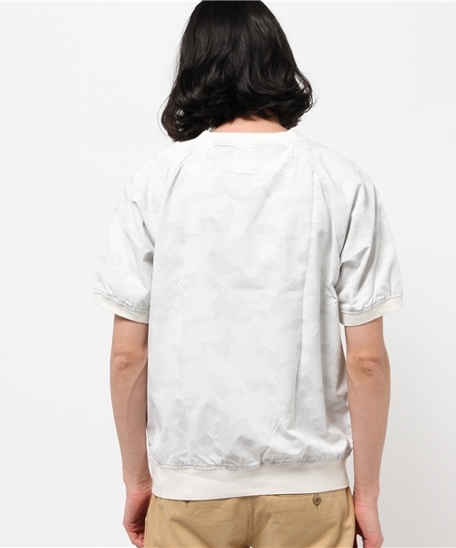 Denime(ドゥニーム)の「CAMO JQD TEE/カモジャガードTEE(Tシャツ/カットソー・メンズ・ブラック/ブルー・LARGE/MEDIUM/X-LARGE)」の4枚目の写真