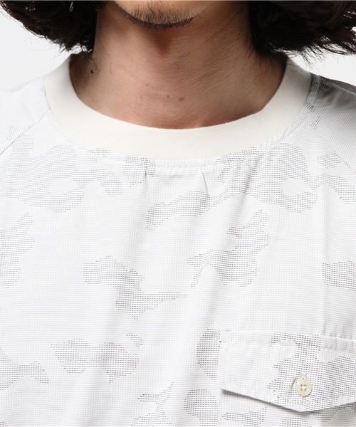 Denime(ドゥニーム)の「CAMO JQD TEE/カモジャガードTEE(Tシャツ/カットソー・メンズ・ブラック/ブルー・LARGE/MEDIUM/X-LARGE)」の5枚目の写真