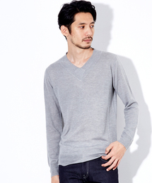 AKM Contemporary | 【AKM】アンゴラミックスシルキーVネックニット(ニット/セーター)