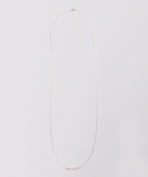 オーロラグランロングネックレス