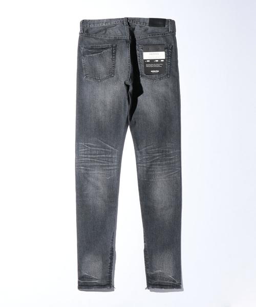 MONKEY TIME(モンキータイム)の「<monkey time> ∴ ディストレスト ジップ スキニーデニムパンツ ◆(デニムパンツ・メンズ・ダークグレー/ライトブルー・LARGE/X-LARGE/MEDIUM/SMALL)」の20枚目の写真