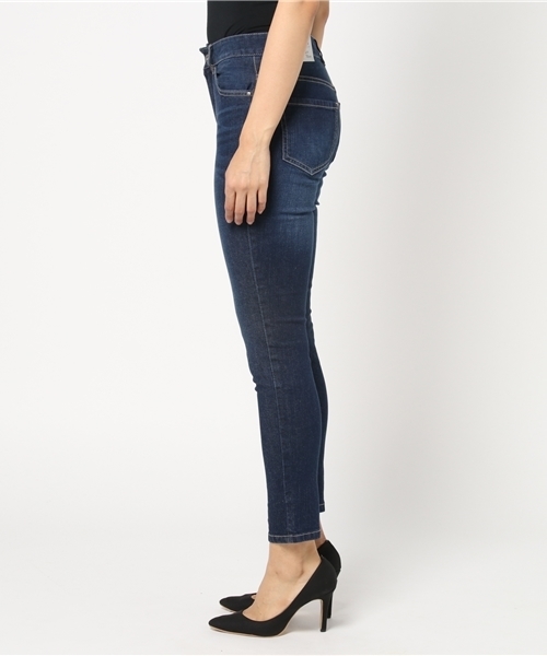 Honeys（ハニーズ）の「デニムスキニーパンツ７０丈（デニムパンツ・レディース・ライトブルー/インディゴブルー・S/M/SS/L/LL）」の4枚目の写真