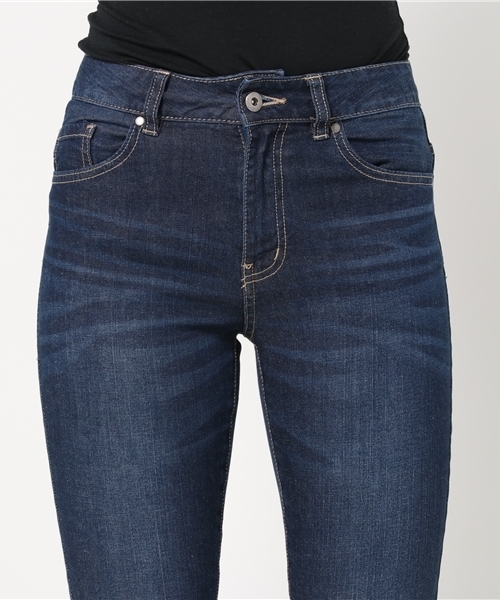 Honeys（ハニーズ）の「デニムスキニーパンツ７０丈（デニムパンツ・レディース・ライトブルー/インディゴブルー・S/M/SS/L/LL）」の6枚目の写真