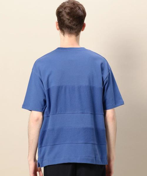 BEAUTY&YOUTH UNITED ARROWS（ビューティーアンドユースユナイテッドアローズ）の「BY パネルスイッチ カットソー ◆（Tシャツ/カットソー・メンズ・オフホワイト/ライトピンク/コバルトブルー・MEDIUM/LARGE/SMALL/X-LARGE）」の11枚目の写真
