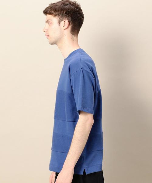 BEAUTY&YOUTH UNITED ARROWS（ビューティーアンドユースユナイテッドアローズ）の「BY パネルスイッチ カットソー ◆（Tシャツ/カットソー・メンズ・オフホワイト/ライトピンク/コバルトブルー・MEDIUM/LARGE/SMALL/X-LARGE）」の13枚目の写真