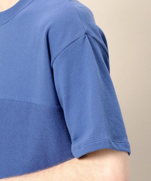 BEAUTY&YOUTH UNITED ARROWS（ビューティーアンドユースユナイテッドアローズ）の「BY パネルスイッチ カットソー ◆（Tシャツ/カットソー・メンズ・オフホワイト/ライトピンク/コバルトブルー・MEDIUM/LARGE/SMALL/X-LARGE）」の5枚目の写真
