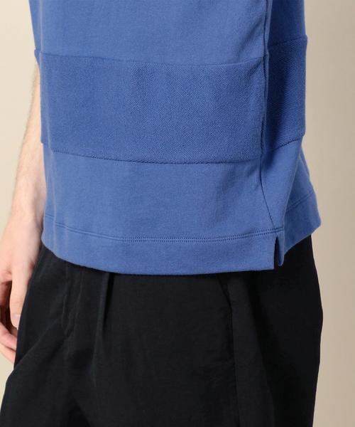 BEAUTY&YOUTH UNITED ARROWS（ビューティーアンドユースユナイテッドアローズ）の「BY パネルスイッチ カットソー ◆（Tシャツ/カットソー・メンズ・オフホワイト/ライトピンク/コバルトブルー・MEDIUM/LARGE/SMALL/X-LARGE）」の6枚目の写真