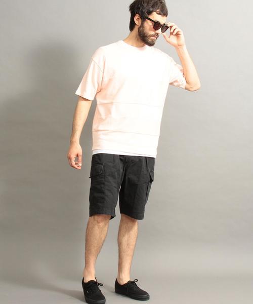 BEAUTY&YOUTH UNITED ARROWS（ビューティーアンドユースユナイテッドアローズ）の「BY パネルスイッチ カットソー ◆（Tシャツ/カットソー・メンズ・オフホワイト/ライトピンク/コバルトブルー・MEDIUM/LARGE/SMALL/X-LARGE）」の17枚目の写真