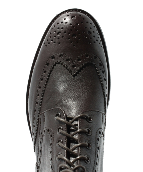 BEAUTY&YOUTH UNITED ARROWS（ビューティーアンドユースユナイテッドアローズ）の「BYitaly レザー ウィングチップ ◆（ブーツ・メンズ・ブラウン/ダークブラウン・40/42/41）」の6枚目の写真