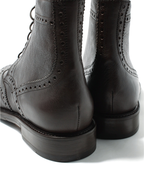 BEAUTY&YOUTH UNITED ARROWS（ビューティーアンドユースユナイテッドアローズ）の「BYitaly レザー ウィングチップ ◆（ブーツ・メンズ・ブラウン/ダークブラウン・40/42/41）」の9枚目の写真