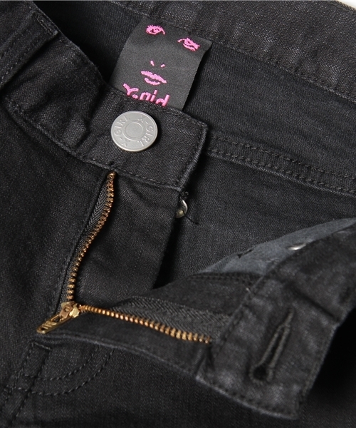 X-girl（エックスガール）の「MICHAEL JEAN ★BLACK★（デニムパンツ・レディース・ブラック・24inch/25inch/26inch/27inch）」の10枚目の写真