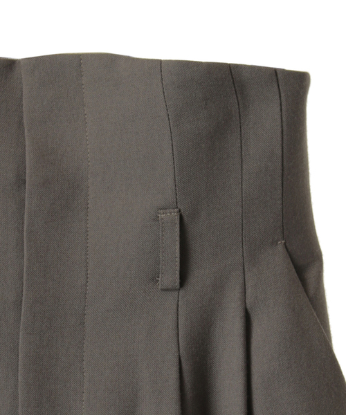 CLANE（クラネ）の「H/W TUCK PANTS（その他パンツ・レディース・ブラック/ボルドー/カーキ・1/0/2）」の17枚目の写真