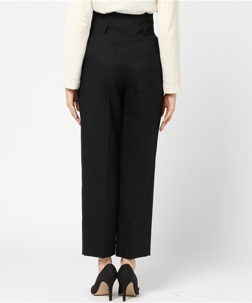 CLANE（クラネ）の「H/W TUCK PANTS（その他パンツ・レディース・ブラック/ボルドー/カーキ・1/0/2）」の10枚目の写真