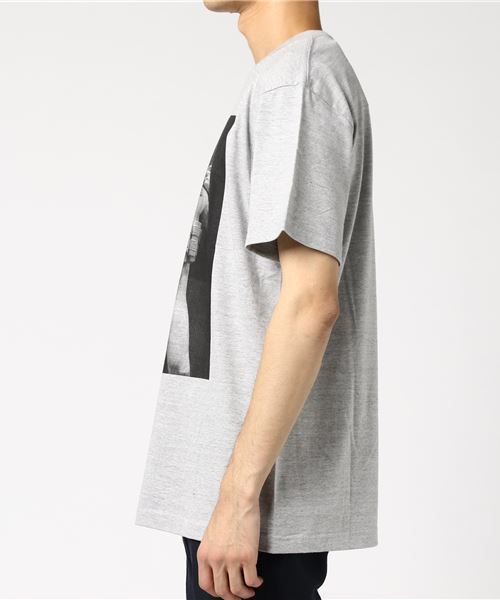 Sync.（スィンク）の「Sync.【BRANDALISM】TEE "SUICIDE MAN"（Tシャツ/カットソー・メンズ・ブラック×カーキ/ホワイト×ブラック/ブラック×ホワイト/ヘザーグレー/ホワイト×レッド・LARGE/MEDIUM/SMALL/X-LARGE）」の11枚目の写真