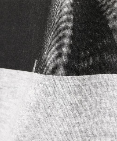Sync.（スィンク）の「Sync.【BRANDALISM】TEE "SUICIDE MAN"（Tシャツ/カットソー・メンズ・ブラック×カーキ/ホワイト×ブラック/ブラック×ホワイト/ヘザーグレー/ホワイト×レッド・LARGE/MEDIUM/SMALL/X-LARGE）」の9枚目の写真