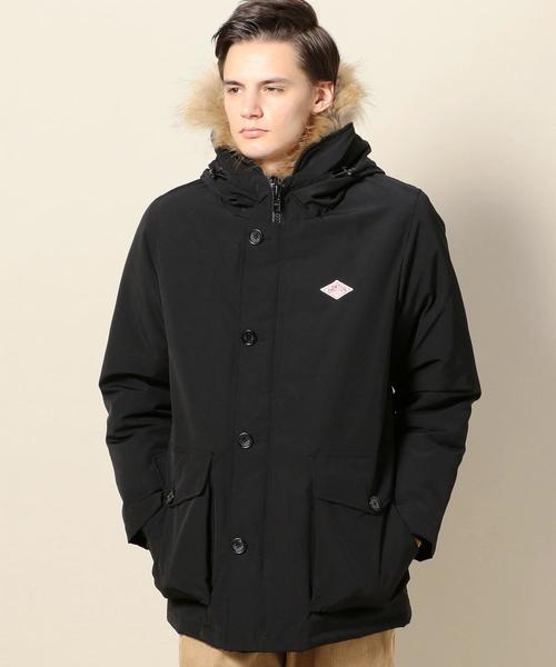 DANTON ダントン　ダウンジャケット　ブラック DANTON ブラック ダウンジャケット フード付き