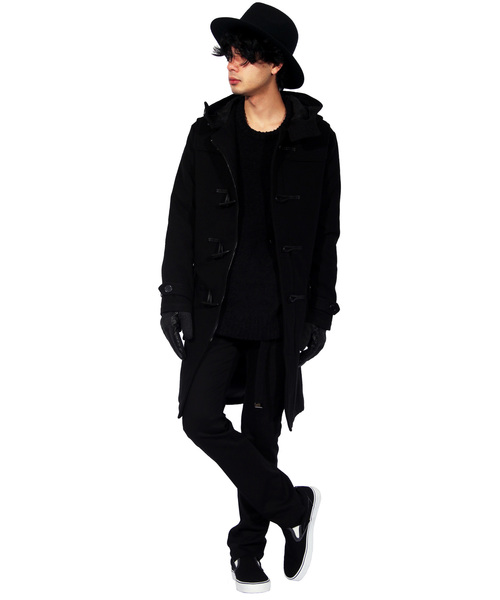 8(eight)(エイト)の「モールヤーン ニットセーター(ニット/セーター・メンズ・ブラック/ベージュ/オフホワイト・MEDIUM/LARGE)」の5枚目の写真