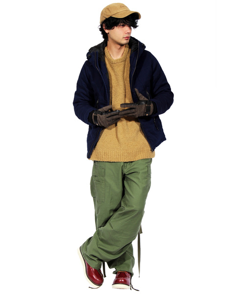 8(eight)(エイト)の「モールヤーン ニットセーター(ニット/セーター・メンズ・ブラック/ベージュ/オフホワイト・MEDIUM/LARGE)」の6枚目の写真