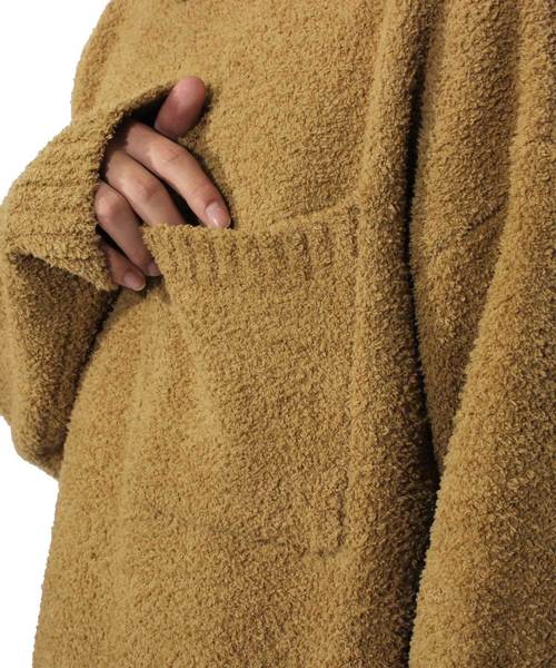 8(eight)(エイト)の「モールヤーン ニットセーター(ニット/セーター・メンズ・ブラック/ベージュ/オフホワイト・MEDIUM/LARGE)」の21枚目の写真