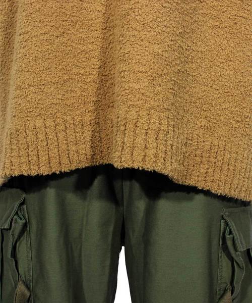 8(eight)(エイト)の「モールヤーン ニットセーター(ニット/セーター・メンズ・ブラック/ベージュ/オフホワイト・MEDIUM/LARGE)」の16枚目の写真