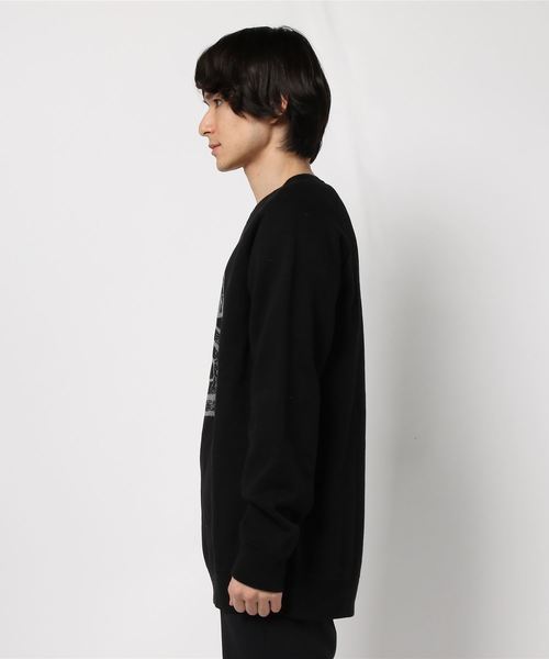 SURF/BRAND（サーフブランド）の「SURF BRAND サーフブランド　EDGE Crew　SB16110（スウェット・メンズ・ブラック・L）」の2枚目の写真