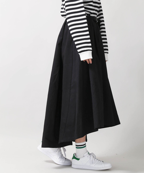 WEGO（ウィゴー）の「WEGO/ベルト付きチノロングイレヘムスカート（スカート・レディース・ベージュ/レッド/ブラック・FREE）」の11枚目の写真