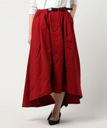 WEGO | WEGO/ベルト付きチノロングイレヘムスカート(スカート)