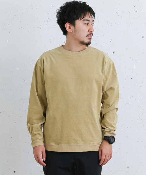 URBAN RESEARCH Sonny Label（アーバンリサーチサニーレーベル）の「コーデュロイプルオーバー（その他トップス・メンズ・ベージュ/ネイビー/カーキ・MEDIUM/LARGE）」の16枚目の写真