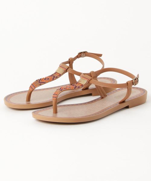 grendha(グレンダ)の「GRENDHA/グレンダ(サンダル・レディース・ブラック/ベージュ・MEDIUM/SMALL)」の6枚目の写真