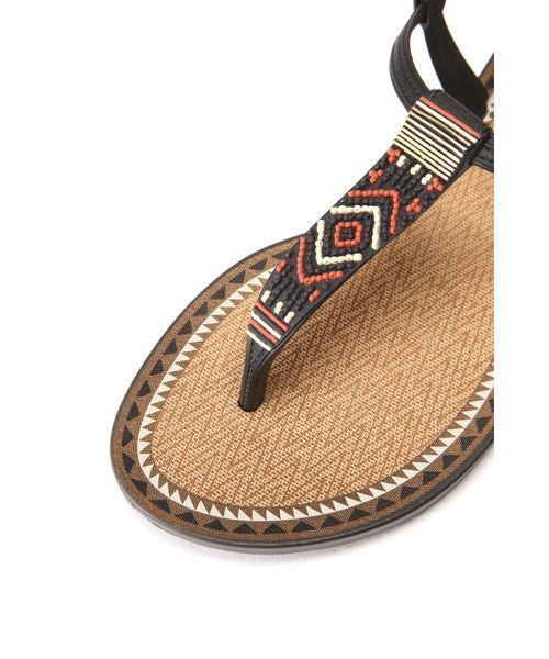 grendha(グレンダ)の「GRENDHA/グレンダ(サンダル・レディース・ブラック/ベージュ・MEDIUM/SMALL)」の9枚目の写真