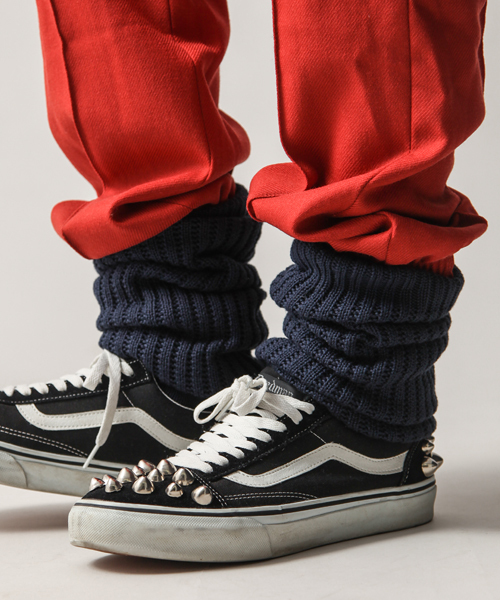 Jieda（ジエダ）の「LOOSE SOCKS■（ソックス/靴下・メンズ・ブラック/ベージュ/グレー/ネイビー・FREE）」の4枚目の写真