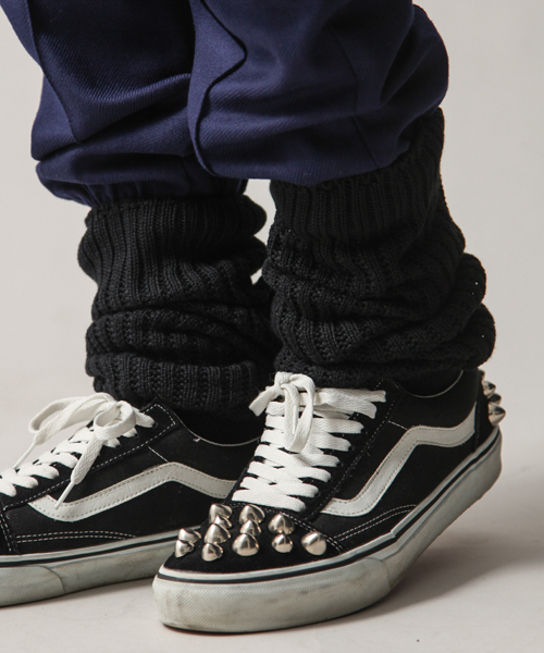 Jieda（ジエダ）の「LOOSE SOCKS■（ソックス/靴下・メンズ・ブラック/ベージュ/グレー/ネイビー・FREE）」の2枚目の写真